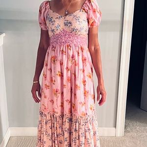 Beautiful brand new floral stunning LoveShack Fancy dress.